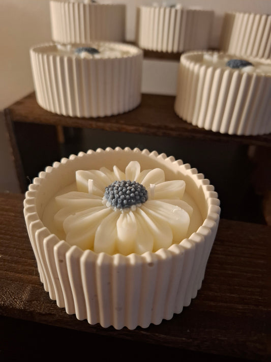 Daisy Grace-Silent Greek Bloom * Handmade Jesmonite Collection*