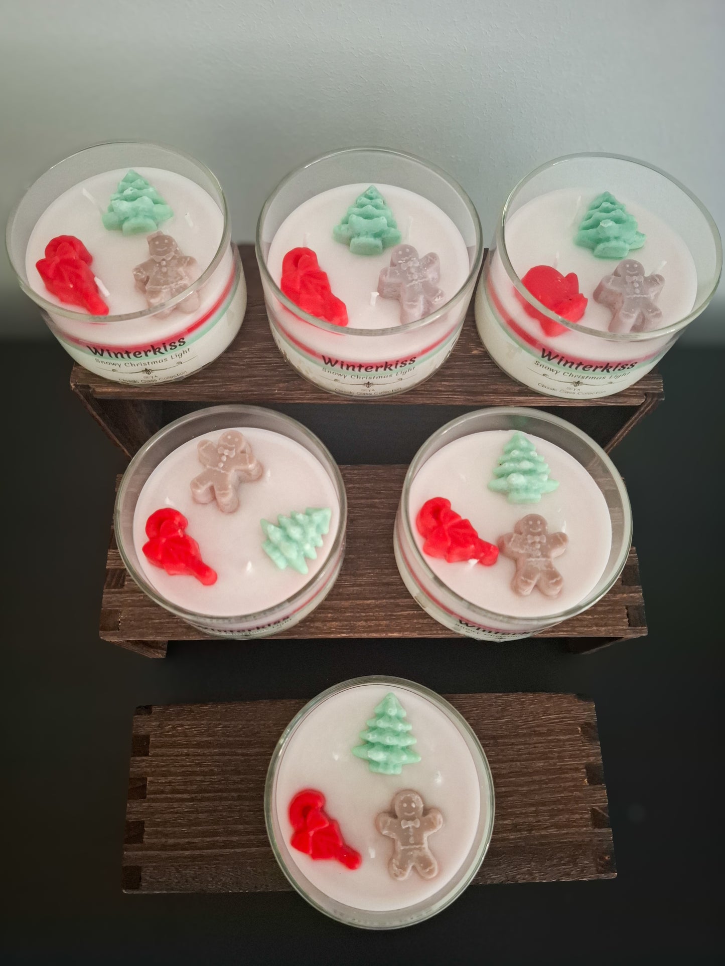 *UITVERKOCHT*  Winterkiss *Classic Glass Collection*