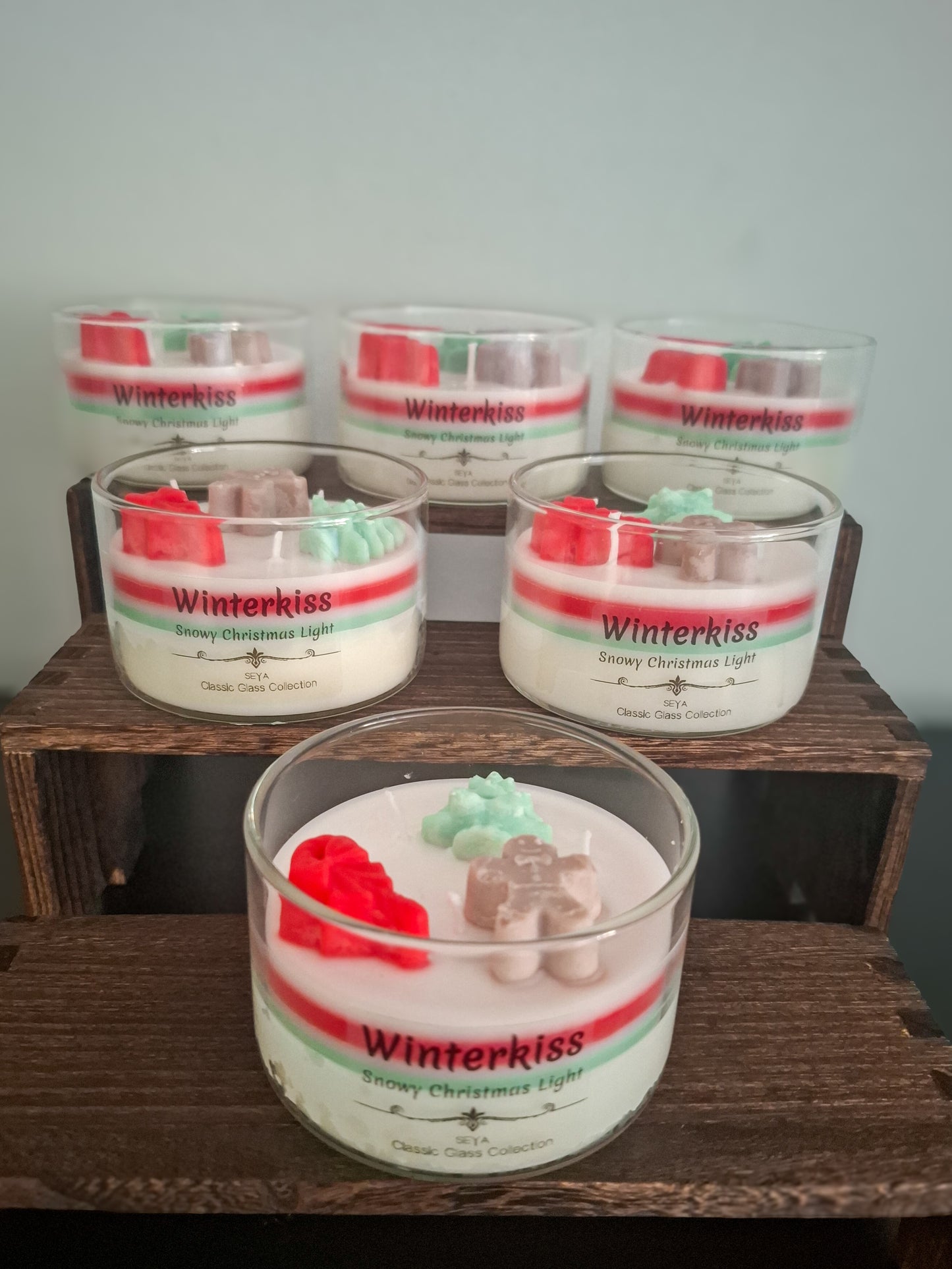 *UITVERKOCHT*  Winterkiss *Classic Glass Collection*