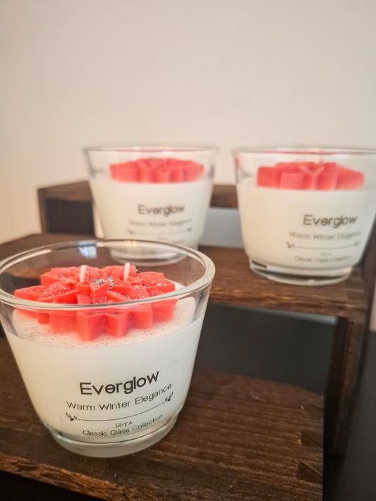 *UITVERKOCHT* Everglow (White) *Classic Glass Collection* Limited Edition Kerst
