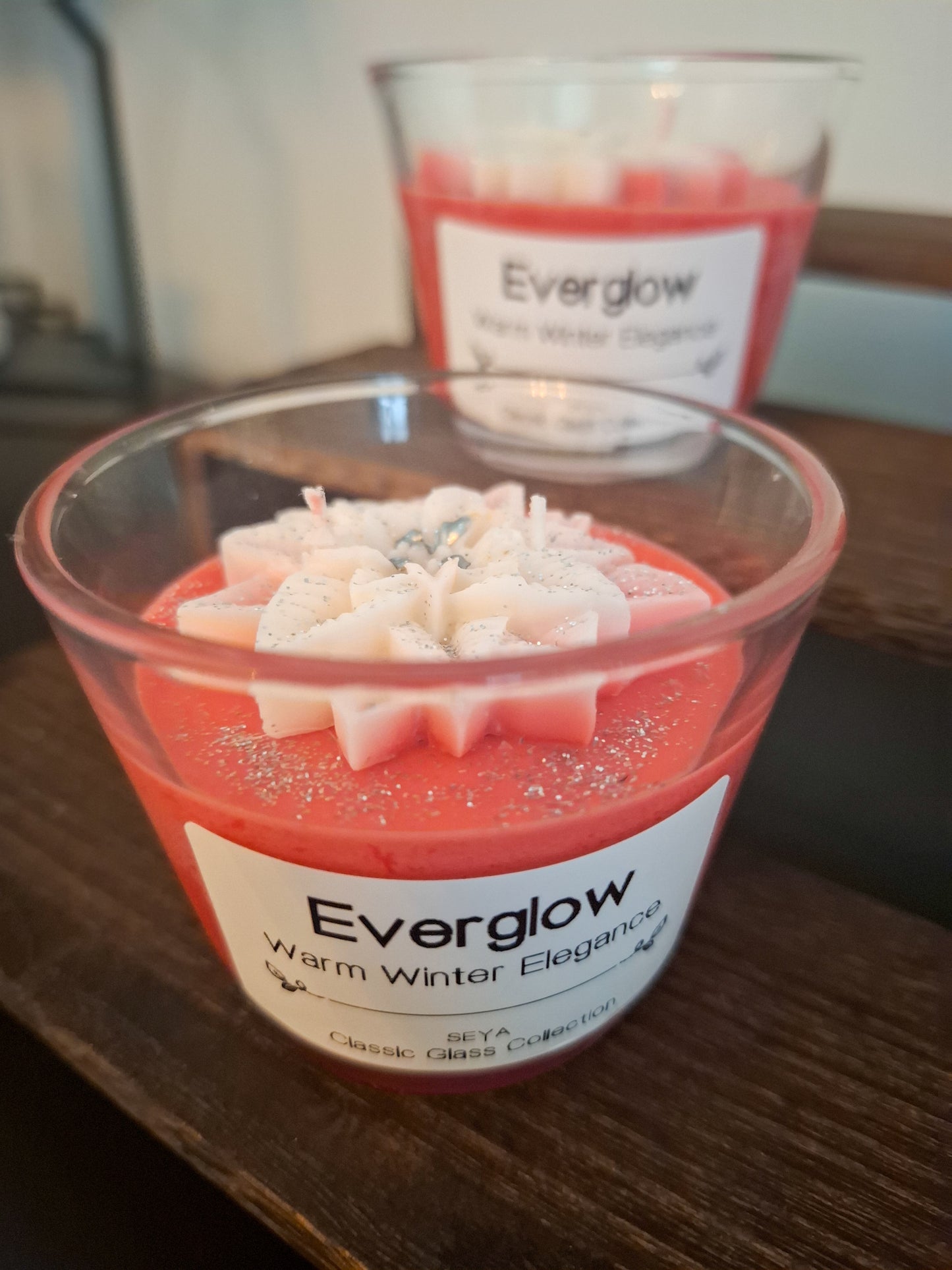 *UITVERKOCHT* Everglow (Red) *Classic Glass Collection* Limited Edition Kerst