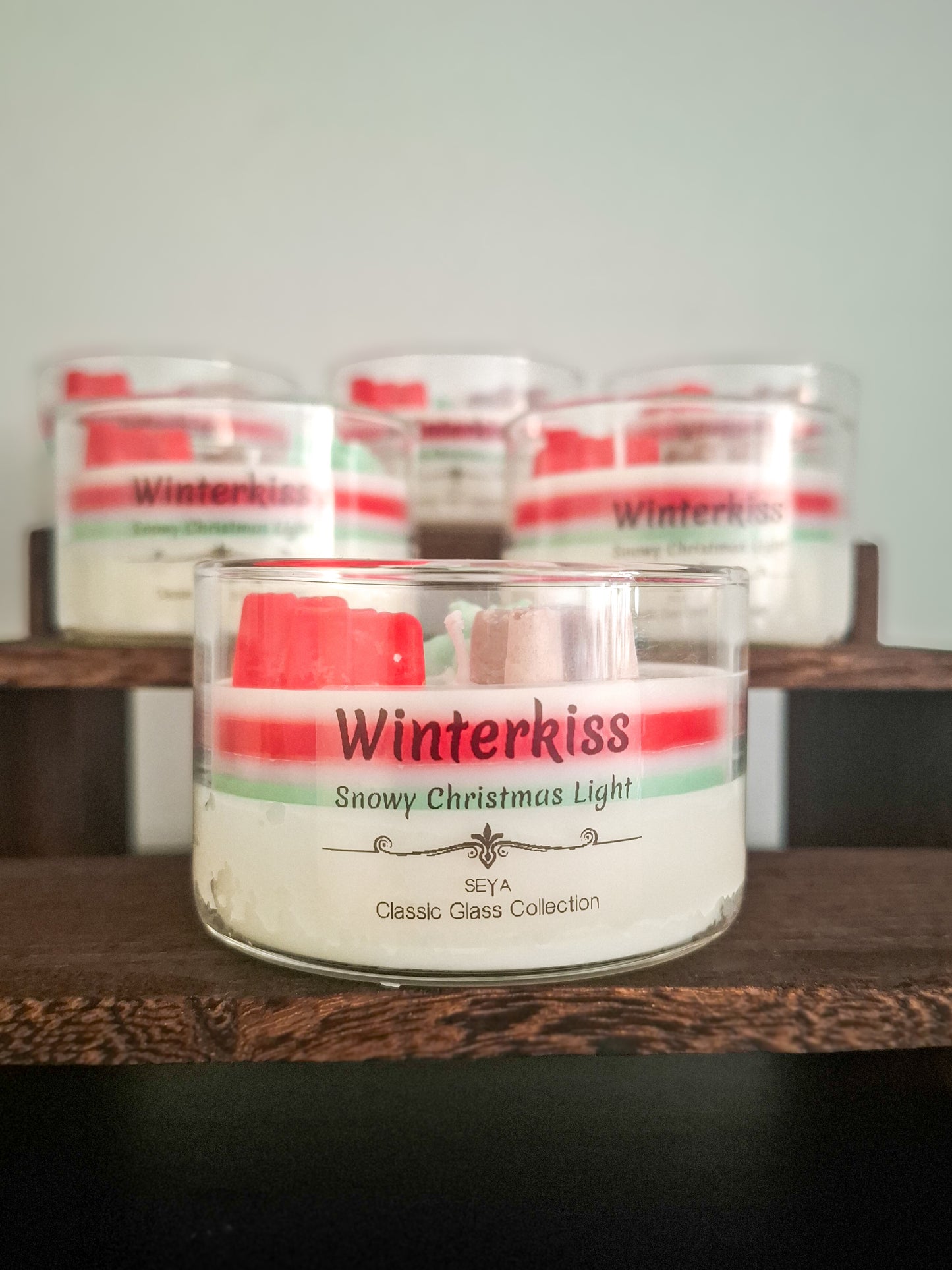*UITVERKOCHT*  Winterkiss *Classic Glass Collection*